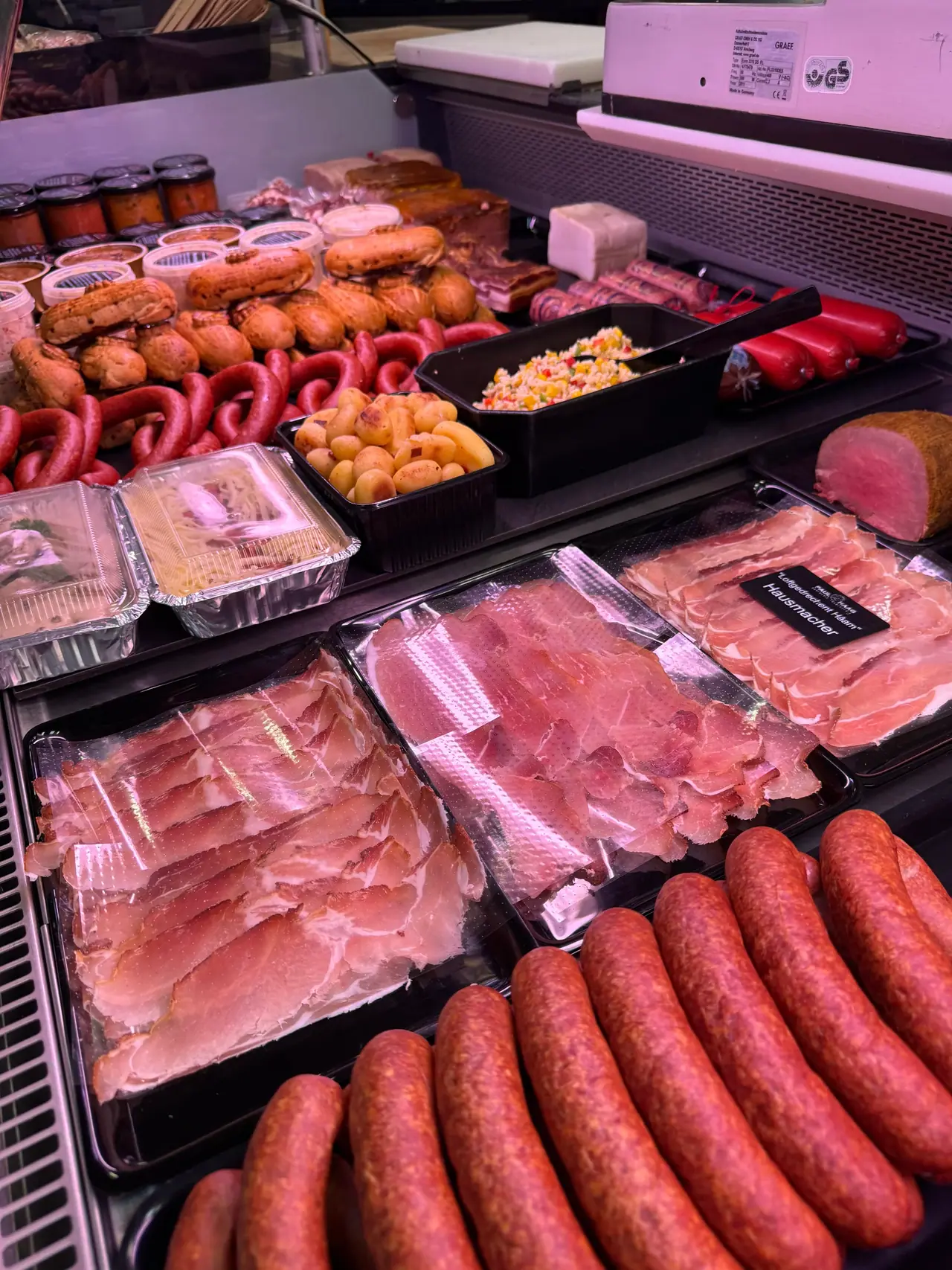 Charcuterie an der Théik